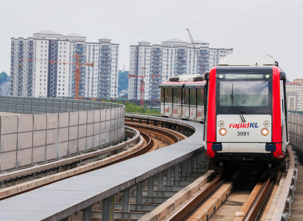 Kelana Jaya LRT Train