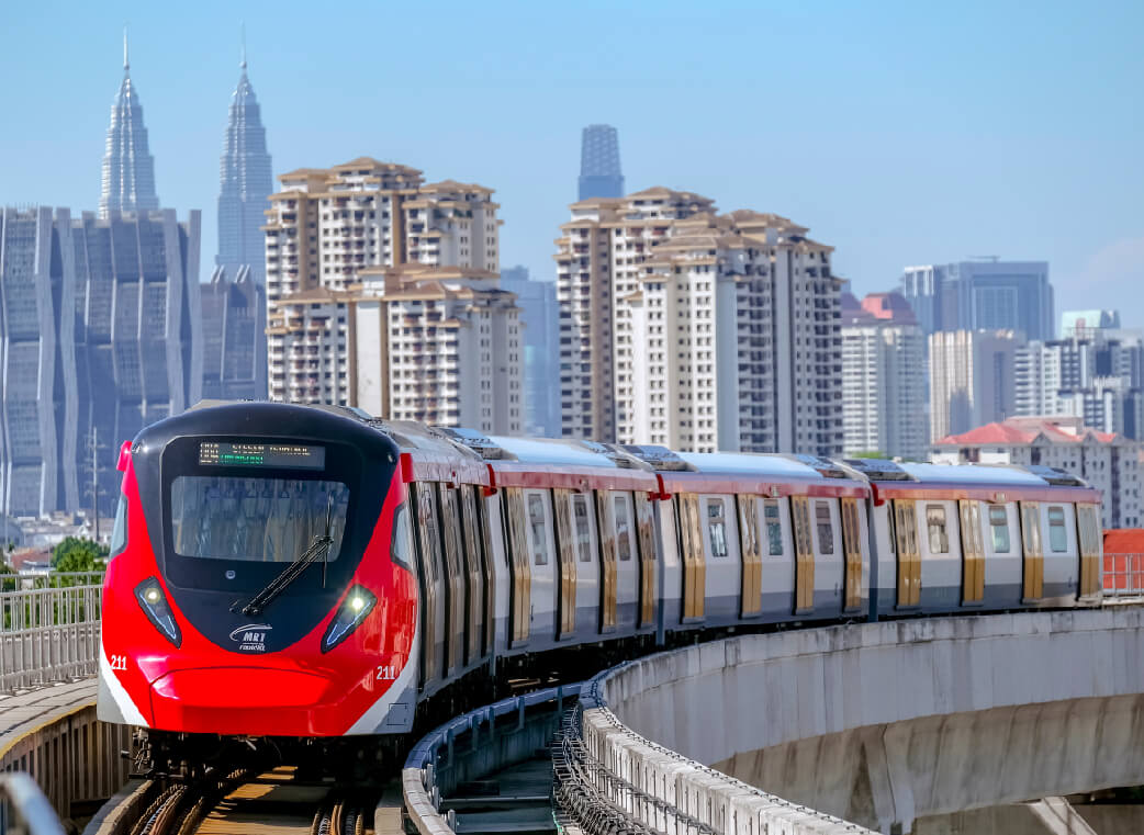 Sg Buloh-Putrajaya MRT Train